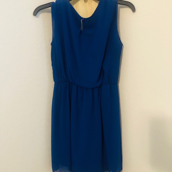 Royal Blue Cocktail Dress - Picture 2 of 2